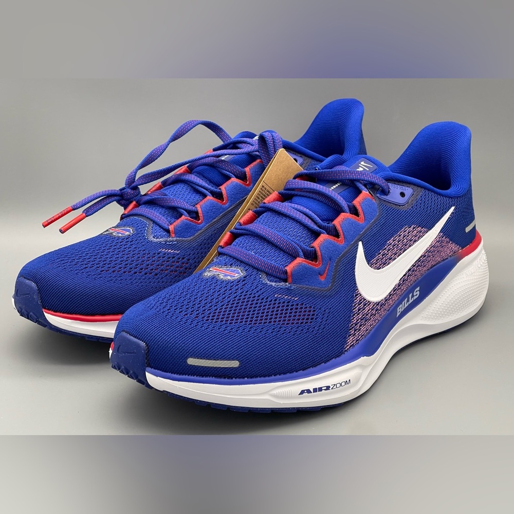 Nike Air Zoom Pegasus 41 Buffalo Bills NFL Blue Training FZ5074-400 Size 8 NEW